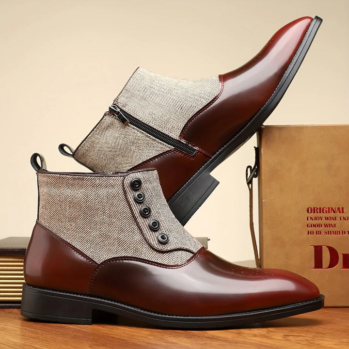 Gerald Wentworth | Chelsea Leather Boots