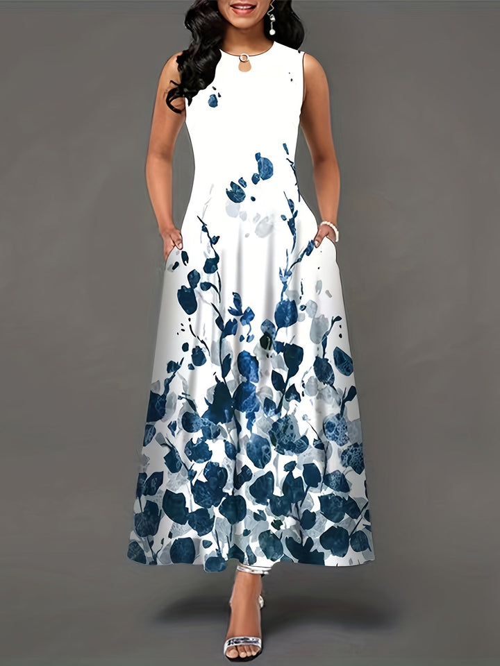 Mavis - Boho Floral Maxi Dress