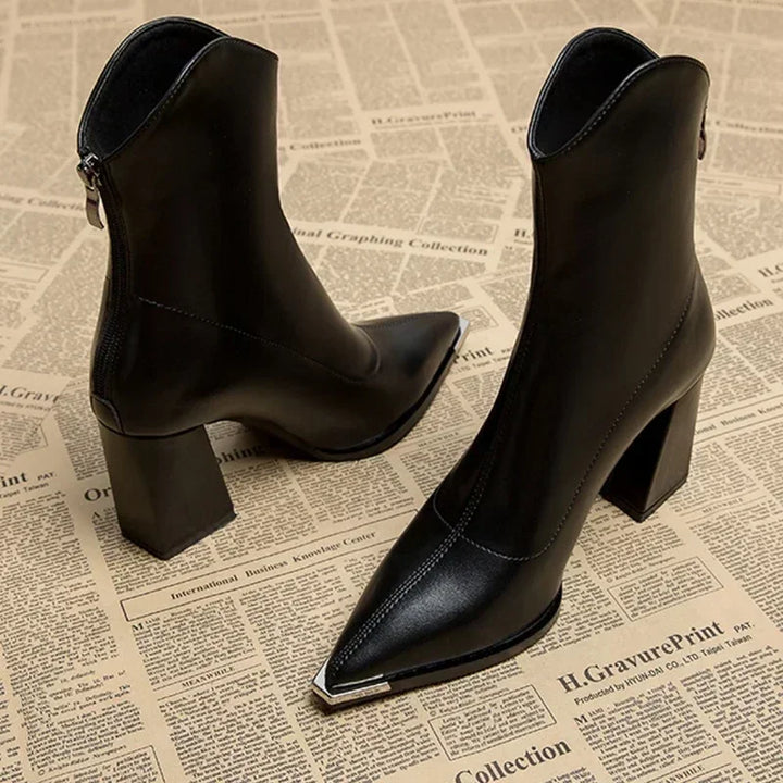 Jolie | Chrome Tip Chelsea Boot