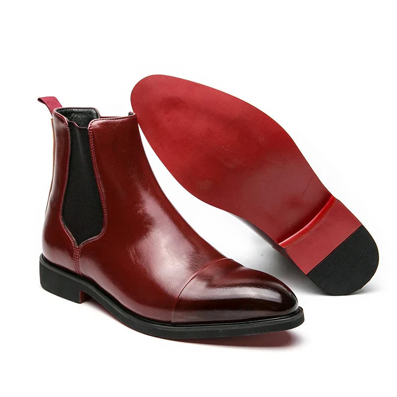 Vincent | Genuine leather Chelsea boots