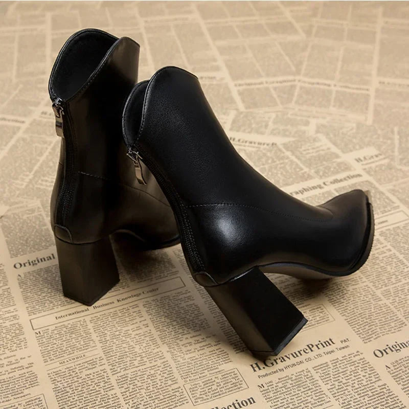 Jolie | Chrome Tip Chelsea Boot