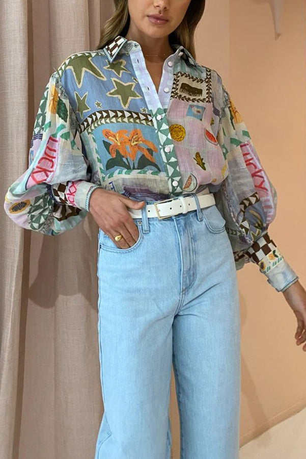 Imogen™ - Balloon Sleeve Shirt